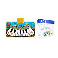 Килимок музичний 66399 y-13 46.5 х 3 х 25 см, на батарейках, піаніно, режим пам'яті, музика, в коробці