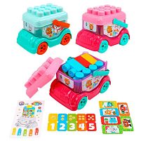 Автобус-конструктор 0396 "Technok Toys", 18 деталей, у сітці