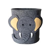 Кошик для зберігання білизни/одягу/іграшок складаний 30*30см Stenson R101218