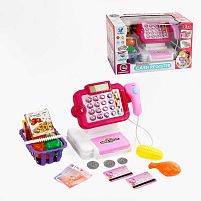 Касовий апарат 66101 підсвічування сканера, звук, калькулятор, у коробці