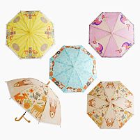 Парасолька C 68616 напівавтомат, d = 80 см, довжина 70 см, 8 спиць, в пакеті, ВИДАЄТЬСЯ МІКС ВИДІВ