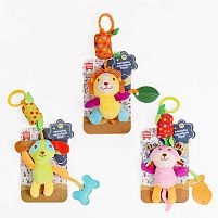 Брязкальце 688 M92 /93/94/96 мелодія вітру, гумовий прорізувач, кріплення, на листі