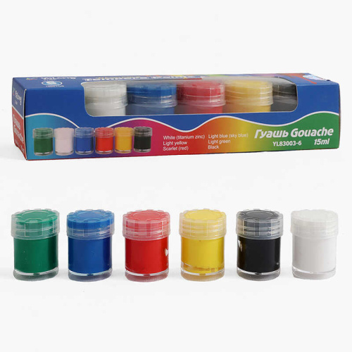 Гуаш C 72694 6 кольорів, в коробці