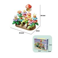 Конструктор FL 3101 “Квітковий сад”, 79 елементів, розмір 31х23.6х17.2 см, в коробці