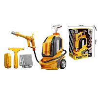 Мийка T 017 помпова система накачування води, механічний принцип, скребок, губка, ганчірка, в коробці