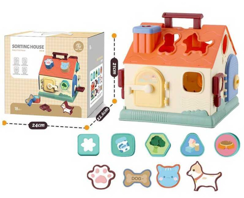 Логічний будиночок A 001 в коробці