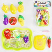 Овочі на ліпучці 1018-108 14 елементів, в пакеті