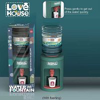 Кулер 678-1 функціональний, звуки, підсвічування, 2 паперових стаканчики, в коробці