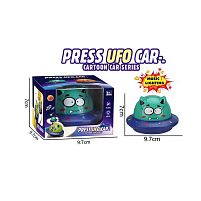 Музична іграшка AY 071-1 “Котик прибулець”, підсвічування, мелодія, рухається вперед, в коробці