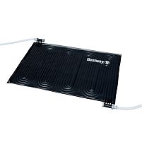 Сонячний нагрівач для басейнів Bestway 58423 (110*171 см., працює від фільтр-насоса: 1250 - 12000 л/год,, підключення: під хомути для шлангу ⌀38 мм.)
