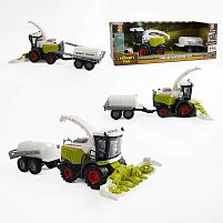 Комбайн 550-4 C звук, підсвічування, інерція, причеп, рухливі елементи, в коробці