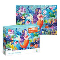 Пазл "Русалонька" 300712 "Dodo", 60 елементів, пазл 23×32 см, у коробці