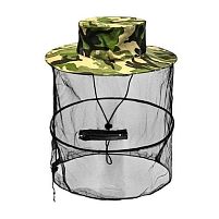 Капелюх-накомарник із застібкою-блискавкою 37см Sams Fish SF24293