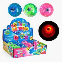 М`яч стрибун С 65473 "TK Group", ЦІНА ЗА 12 ШТУК В БЛОЦІ “Око”, підсвічується, в коробці