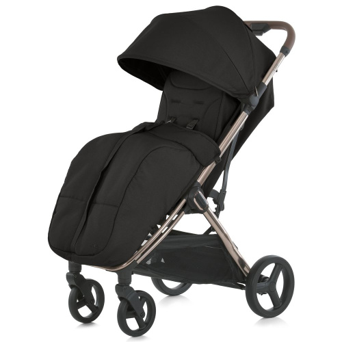 Коляска дитяча прогулянкова El Camino ME 1192 AXIS Black фото 3