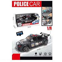 Машина JS 124 I "Поліція", масштаб - 1:16, інерція, підсвічування, звук, рухомі елементи, в коробці