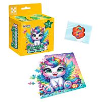 Гра розвиваюча пазли із сюрпризом "Єдиноріжка" VT8030-01 "Vladi Toys", 180 елементів, сквіш-сюрприз, в коробці