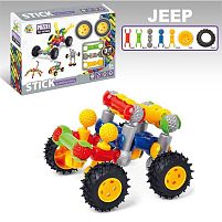 Конструктор SY 8807 шарнірний, 25 елементів, гумові шини, діаметр коліс 5 см, в коробці