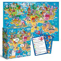 Пазл "Шукай та знаходь. Світ пінгвінів" 300670 "DoDo", 100 елементів, 33х47 см, в коробці