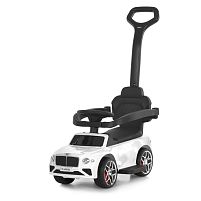 Каталка-толокар Bambi M 6252EL-1 (колеса: Ø5,5"/EVA, батьк. ручка, страхувальний бампер, сидіння: екошкіра, музика, до 30 кг)