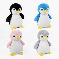 М’яка іграшка "Пінгвін" П85920 4 види, висота - 28 см, окастик, ВИДАЄТЬСЯ МІКС ВИДІВ
