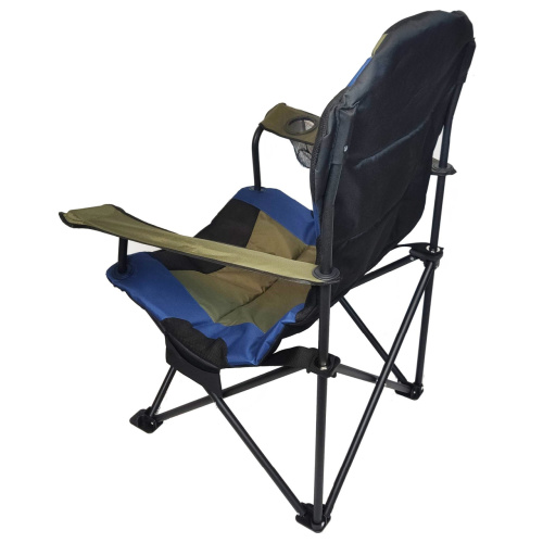 Розкладне крісло CD-Market CDM-3 «Карпати Комфорт» (60*80*114 см., наповнювач: поролон 2 см., з підлокотниками, навантаження: до 120 кг.) фото 8