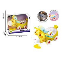 Каталка YT 25-14 /15/16 “Тваринка”, рухливі елементи, в коробці