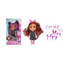 Лялька HBX 23 висота - 17 см, щільна гума, у коробці