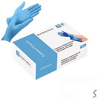Рукавички нітрилові M Golden Touch 3.7г нестерильні текстуровані б/п 50пар/уп Stenson HFN-121352M