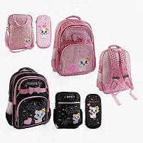 Рюкзак 3 в 1 C 72820 2 кольори, рюкзак + сумка + пенал, в пакеті