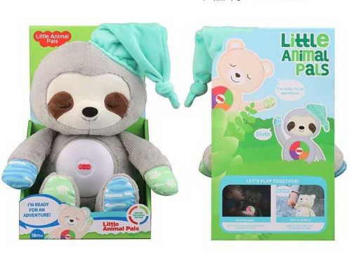 Нічник 1923-2 "Лінивець", підсвічування, колискові, у коробці