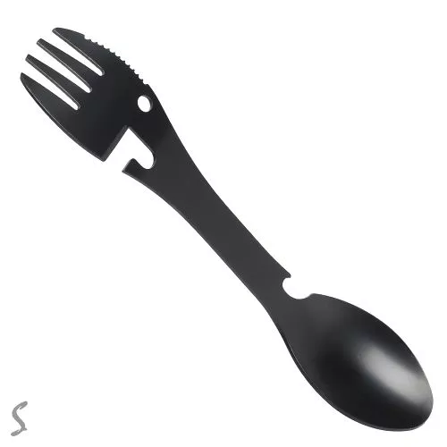 Ложка-вилка похідна 2в1 18см Stenson WHW20582-46