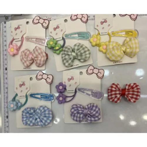 Аксесуари для волосся 4пр/наб (2резинки, 2шпильки) Stenson WW02360