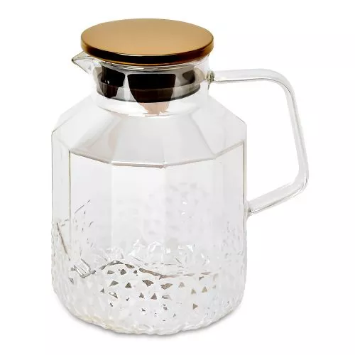 Графін скляний з кришкою 1.6л Stenson R93585 фото 5