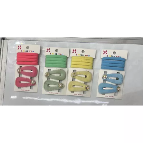Аксесуари для волосся 6шт/наб (4резинки, 2шпильки) Stenson WW02173