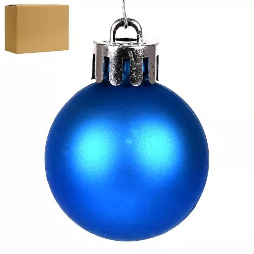 Ялинкові кульки 3см "Мат" 200шт/уп Stenson 9190B-3