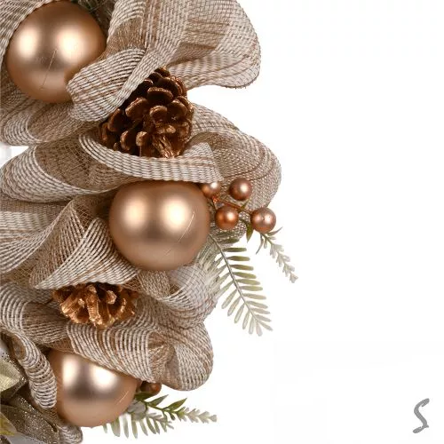 Декор різдвяний "Вінок" 40см Stenson R33918 фото 3