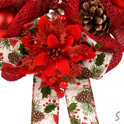 Декор різдвяний "Вінок" 40см Stenson R33916 фото 3