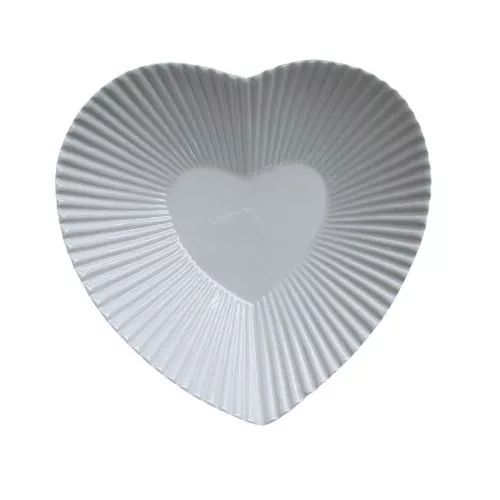Блюдо порцеляна "Heart" 4" (10см) Stenson MC6042-4