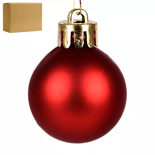 Ялинкові кульки 3см "Мат" 200шт/уп Stenson 9190R-3