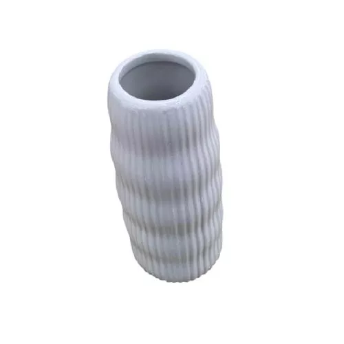 Ваза керамічна "Wavy" 20*7см Stenson R10309-S