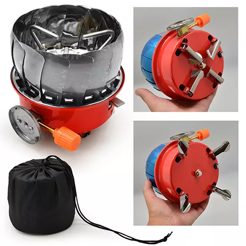 Портативний газовий пальник Stenson R86807 фото 2