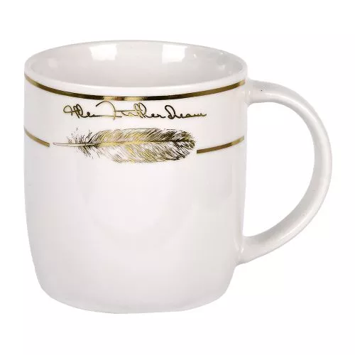 Чашка "Feather" 350мл Stenson R10319