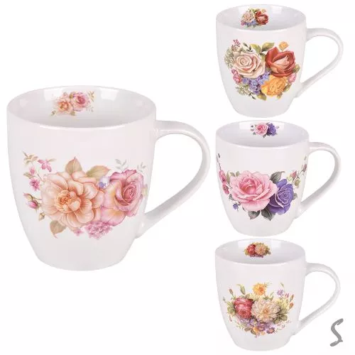 Чашка "Roses" 400мл Stenson R35464