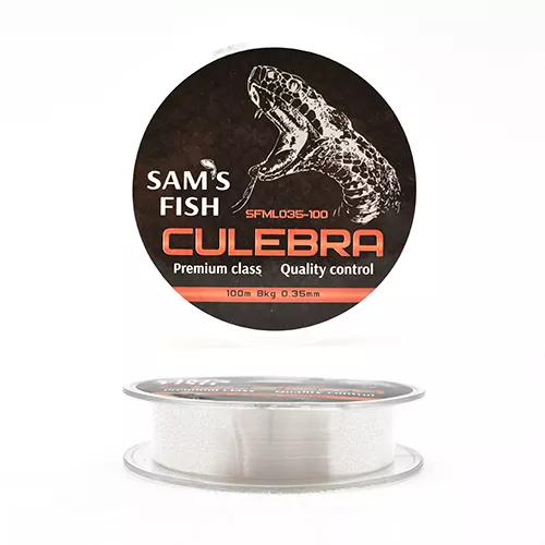 Лісочка "Culebra" 100м*0.35мм Sams Fish (SFML035-100)