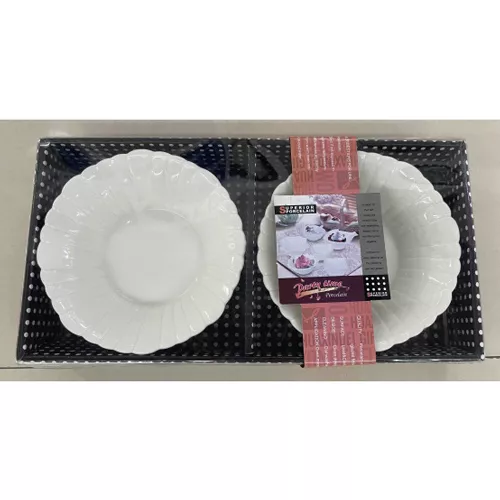 Салатник порцеляна 2шт/уп 15*5см Stenson R90542