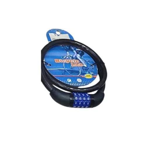 Замок кодовий для велосипеда 12*80см Stenson VL36886