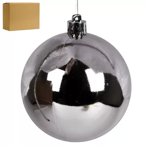 Ялинкові кульки 8см "Глянець" 50шт/уп Stenson 9191S-8