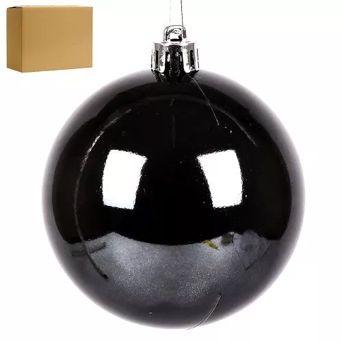 Ялинкові кульки 8см "Глянець" 50шт/уп Stenson 9191DGY-8S