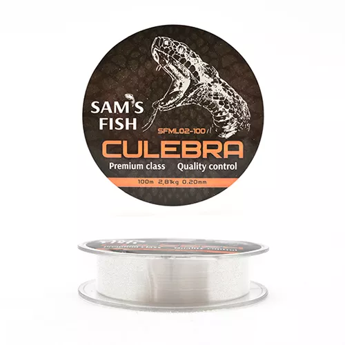 Лісочка "Culebra" 100м*0.20мм Sams Fish (SFML02-100)